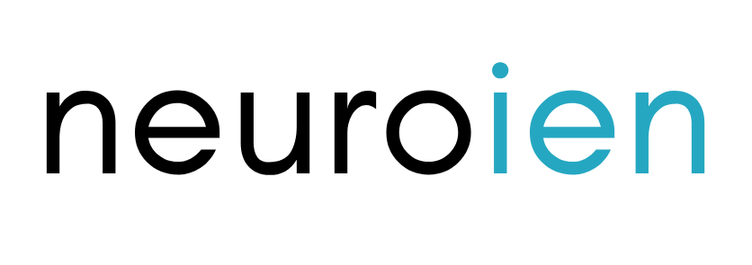 Logotipo de Neuroien en color azul y negro